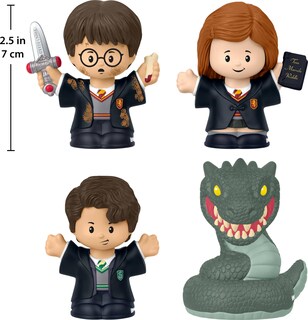 Foto 5 | Foto 5 | Set De Figuras Little People Collector Harry Potter Chamber Of Secrets - Venta Internacional.