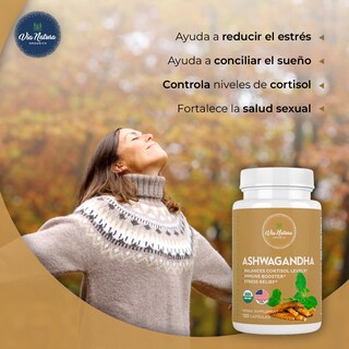 Foto 5 | Foto 5 | Suplemento Via Natura Organics Cápsulas De Ashwagandha 1000 Mg - Venta Internacional.