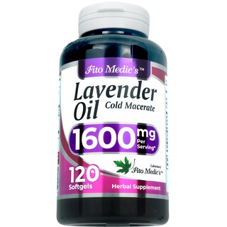 Foto 1 | Foto 1 | Suplemento Fito Medic's Lab Lavender Pills 1600 Mg 120 Cápsulas Blandas - Venta Internacional.