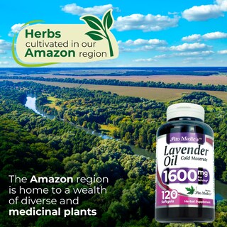 Foto 3 | Foto 3 | Suplemento Fito Medic's Lab Lavender Pills 1600 Mg 120 Cápsulas Blandas - Venta Internacional.