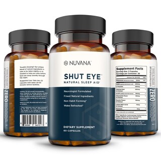 Foto 3 | Foto 3 | Suplemento Para Dormir Nuvana Shut Eye 5 Mg De Melatonina 60 Cápsulas - Venta Internacional.