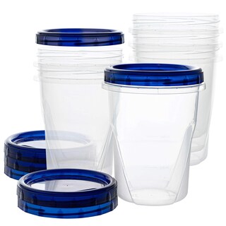 Foto 1 | Foto 1 | Recipiente De Almacenamiento De Alimentos Plasticpro 950 Ml (paquete De 6) Con Tapas - Venta Internacional.