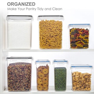 Foto 5 | Foto 5 | Contenedores De Almacenamiento De Alimentos Pantrystar Herméticos De 2 5 L (84 5 Oz) 3 Unidades - Venta Internacional.