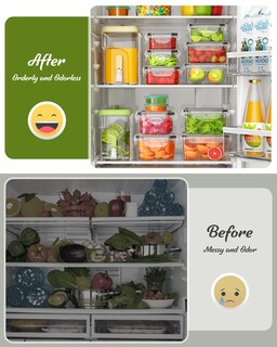 Foto 4 | Foto 4 | Contenedores De Almacenamiento De Alimentos Canfanni 40 Unidades Con Tapas Sin Bpa - Venta Internacional.