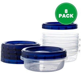 Foto 2 | Foto 2 | Contenedores De Delicatessen Plasticpro  240 Ml  Paquete De 8 Unidades  Tapa Torcida  Transparentes - Venta Internacional.