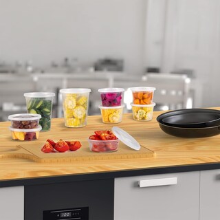 Foto 5 | Foto 5 | Contenedores De Plástico Para Delicatessen Tashibox 32 Oz (24 Juegos) Con Tapas - Venta Internacional.