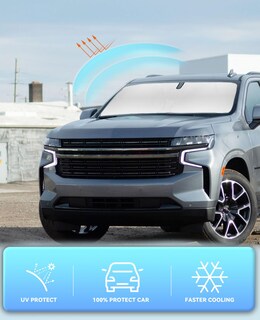 Foto 5 | Foto 5 | Parasol De Parabrisas Slogento Para Chevrolet Tahoe 2021-2025 - Venta Internacional.