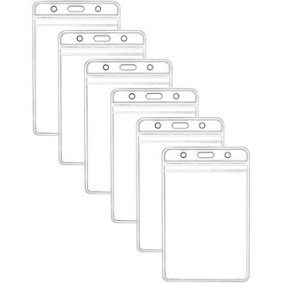 Foto 1 | Foto 1 | Soporte Para Tarjetas De Identificación Kingsum Vertical Impermeable Transparente (150) - Venta Internacional.