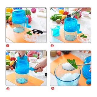 Foto 5 | Foto 5 | Trituradora Manual Portátil De Hielo Para Cócteles Azul - Venta Internacional.