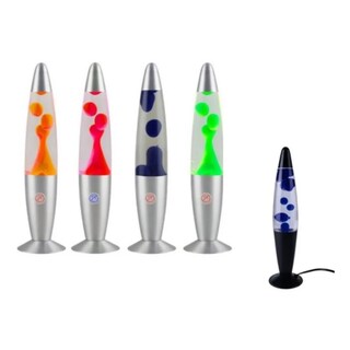 Foto 1 | Foto 1 | Lámpara De Lava Con Decoración Led 41 Cm Color Azul - Venta Internacional.