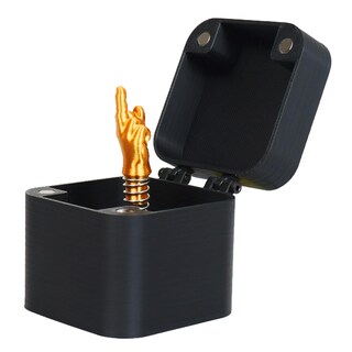 Foto 7 | Foto 7 | Gag Gift Dasdsa Con El Dedo Medio En Una Caja Broma Divertida - Venta Internacional.