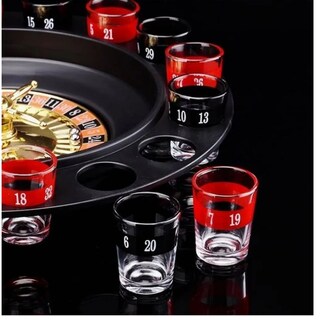 Foto 2 | Foto 2 | Set De Juego De Ruleta Casino 16 Tiros Con Capacidad De 180 Ml - Venta Internacional.