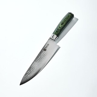Foto 1 | Foto 1 | Cuchillo De Chef Hexaclorado Japonés De Acero Inoxidable Damasco 20 Cm - Venta Internacional.