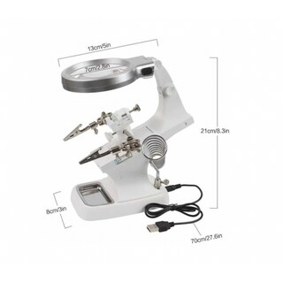 Foto 3 | Foto 3 | Lupa De Mesa Con Lupa Con Luz Led 3x/4.5x - Venta Internacional.