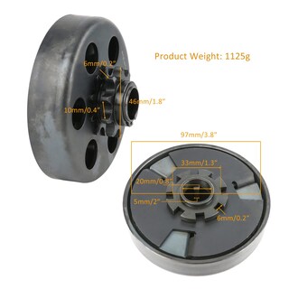 Foto 6 | Foto 6 | Embrague Centrífugo Fuerduo De 20 Mm De Diámetro 10t Para Cadena 420 210 Cc - Venta Internacional.