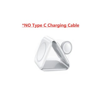 Foto 1 | Foto 1 | Cargador Inalámbrico Magnético 3 En 1 Para Iphone Y Apple Watch - Venta Internacional.