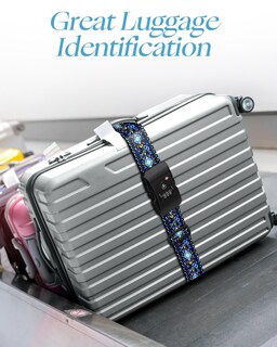 Foto 3 | Foto 3 | Correas De Equipaje Slohif Tsa Lock Para Maletas Cinturón De Viaje - Venta Internacional.