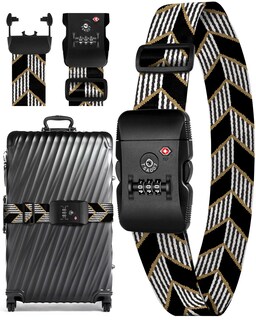Foto 1 | Foto 1 | Correas De Equipaje Slohif Tsa Lock Para Maletas Cinturón De Viaje - Venta Internacional.