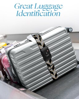 Foto 3 | Foto 3 | Correas De Equipaje Slohif Tsa Lock Para Maletas Cinturón De Viaje - Venta Internacional.