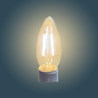 Foto 6 | Foto 6 | Paquete De 4 Lámparas Led De Filamento Tipo Vela 2 W E14 2700 K Luz Cálida - Venta Internacional.