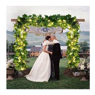 Foto 2 | Foto 2 | Luces Tipo Guirnalda Para Bodas 50 Led 7 M Color Blanco Cálido Con Energía Solar - Venta Internacional.