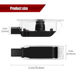 Foto 3 | Foto 3 | Proyector Led Para Puerta De Coche Reanna Never Fade Para Dodge Charger - Venta Internacional.