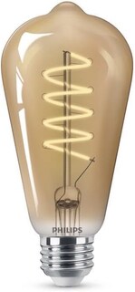 Foto 2 | Foto 2 | Bombilla Led Philips Vintage Color Ámbar Sin Parpadeo 6 5 W E26 Paquete De 1 Unidad - Venta Internacional.