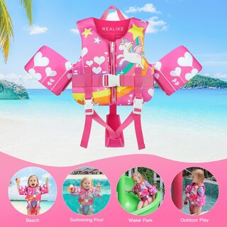 Foto 5 | Foto 5 | Chaleco De Natación Realike Para Niños Pequeños De 10 A 40 Kg De 1 A 4 Años - Venta Internacional.