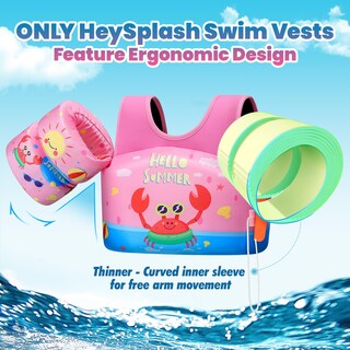 Foto 2 | Foto 2 | Chaleco De Natación Heysplash Kids Puddle Jumper 10-32 Kg 2-7 Años - Venta Internacional.