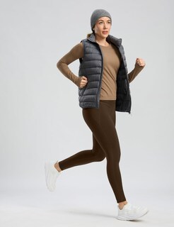 Foto 6 | Foto 6 | Leggins Seamaid Con Forro Polar Resistentes Al Agua Color Marrón Talla Xl - Venta Internacional.