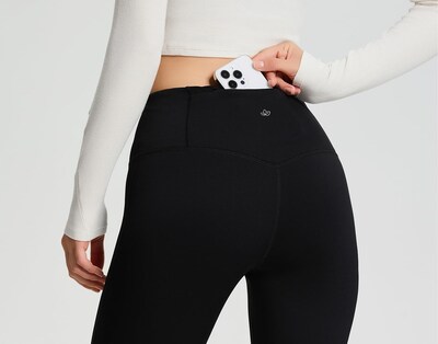 Foto 5 | Foto 5 | Leggins Yogipace Cozywarmth Tall Para Mujer Cintura Alta Talla M Color Negro - Venta Internacional.