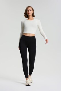 Foto 6 | Foto 6 | Leggins Yogipace Cozywarmth Tall Para Mujer Cintura Alta Talla M Color Negro - Venta Internacional.