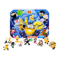 Calendario De Cuenta Regresiva Despicable Me 4 Mega Battle Con 10 Figuras - Venta Internacional.