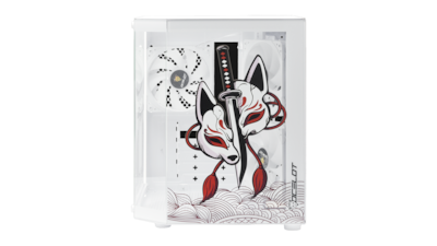 Foto 2 | Foto 2 | Gabinete Ocelot Blanco Kitsune M-atx Sin Fuente Rgb Con Cristal