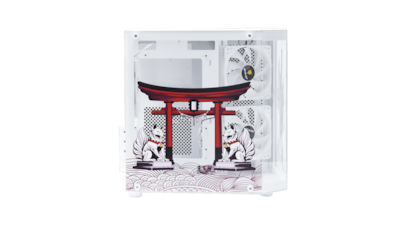 Foto 3 | Foto 3 | Gabinete Ocelot Blanco Kitsune M-atx Sin Fuente Rgb Con Cristal