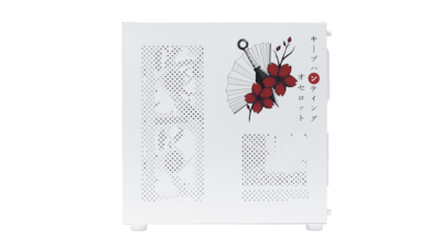 Foto 6 | Foto 6 | Gabinete Ocelot Blanco Kitsune M-atx Sin Fuente Rgb Con Cristal
