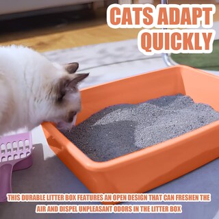 Foto 4 | Foto 4 | Caja De Arena Para Gatos Gcvopton Pequeña De Plástico 5 Piezas (5 Colores) - Venta Internacional.