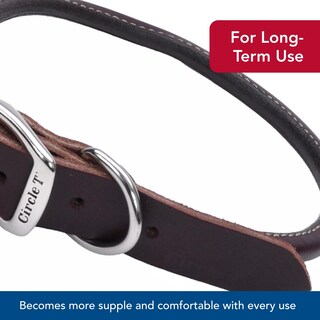 Foto 6 | Foto 6 | Collar Para Perro Coastal Pet Circle T Latigo Leather 1 X 24 Cm - Venta Internacional.