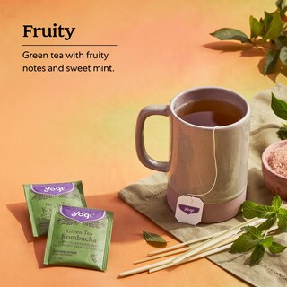 Foto 4 | Foto 4 | Tea Yogi Green Tea Kombucha Organic 96 Bolsas (paquete De 6) - Venta Internacional.