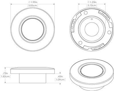 Foto 4 | Foto 4 | Lámpara Empotrada Lumitec Orbit 112508 Led Regulable - Venta Internacional.