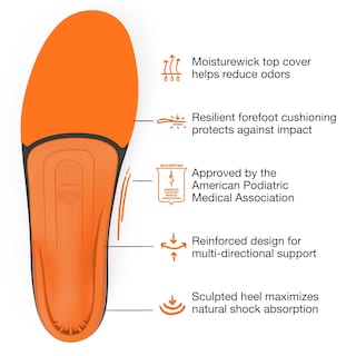 Foto 4 | Foto 4 | Plantillas Superfeet Multiusos Con Soporte De Alto Impacto Color Naranja - Venta Internacional.