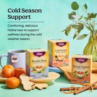 Foto 5 | Foto 5 | Tea Yogi Breathe Deep Tea 16 Bolsitas De Té (6 Paquetes) Orgánicas - Venta Internacional.
