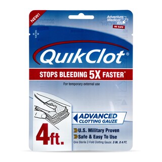 Foto 1 | Foto 1 | Kits Médicos Quikclot De Gauze Adventure 3 Cm X 48 Cm - Venta Internacional.