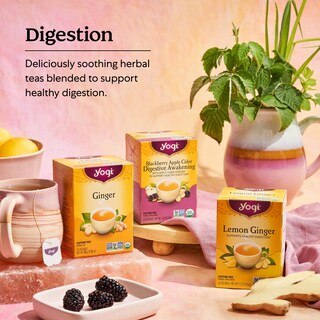 Foto 5 | Foto 5 | Tea Yogi Mango Ginger 16 Bolsitas De Té Paquete De 6 Digestión Orgánica - Venta Internacional.
