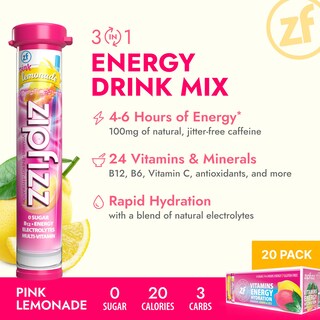 Foto 2 | Foto 2 | Bebida Energética En Polvo Zipfizz Pink Lemonade  Paquete De 20 - Venta Internacional.