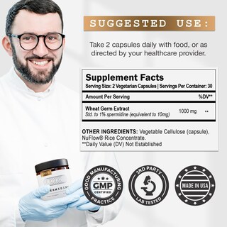 Foto 4 | Foto 4 | Suplemento Omre De Espermidina 10 Mg De Espermidina No Sintética - Venta Internacional.