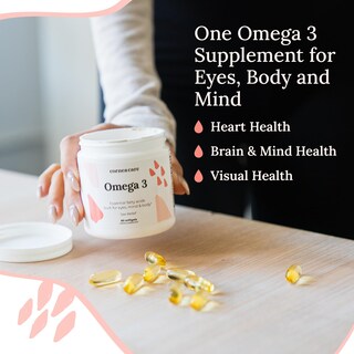 Foto 5 | Foto 5 | Suplementos Corneacare Triple Strength Omega 3 60 Cápsulas Blandas - Venta Internacional.