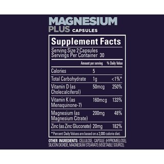 Foto 5 | Foto 5 | Suplemento Gu Energy Roctane Magnesium Plus 60 Cápsulas - Venta Internacional.