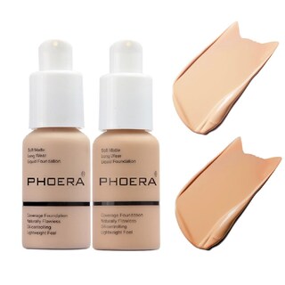 Foto 1 | Foto 1 | Base De Maquillaje Phoera 102# Nude Y 104# Buff Beige 60 Ml X 2 - Venta Internacional.