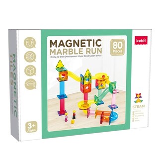 Foto 1 | Foto 1 | Bloques De Construcción Magnéticos Kebo Marble Track 80 Piezas - Venta Internacional.